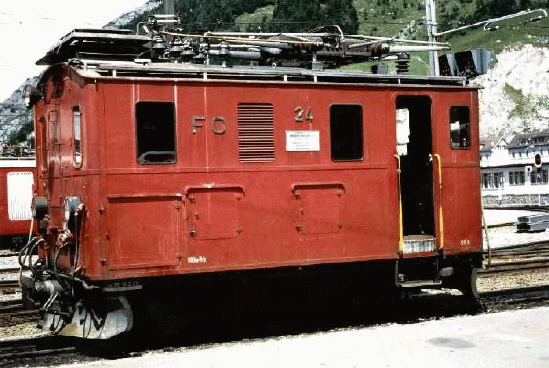 FO HGe 2/2  24  - Andermatt, September 1980