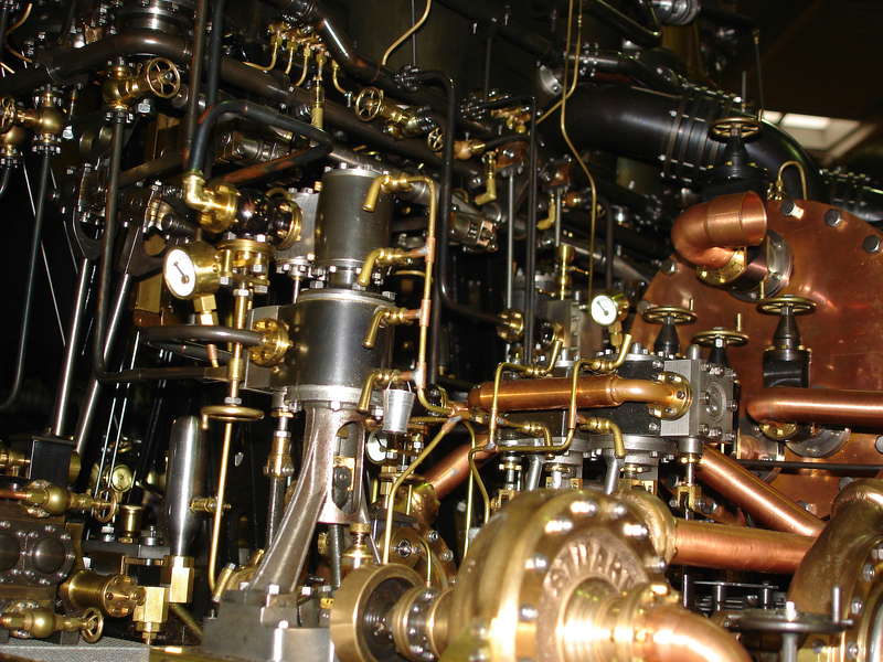 Schiffsdampfmaschine