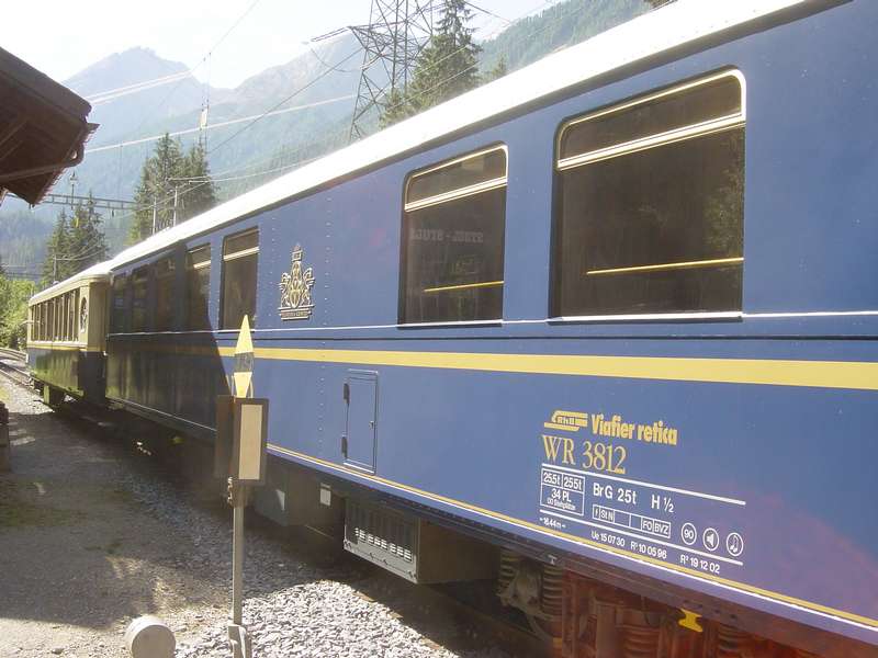 RhB Alpine Classic Express - Speisewagen