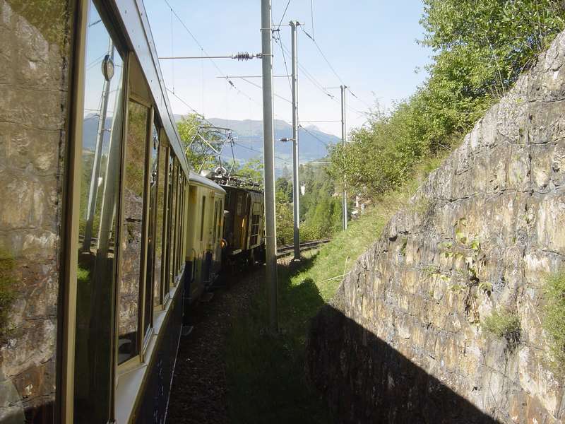 RhB Alpine Classic Express - Seitenansicht