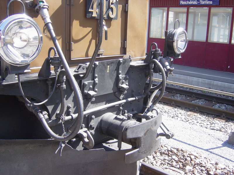 RhB Alpine Classic Express - Krokodil Detail
