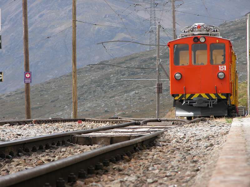 De 2/2 vor Ospizio Bernina