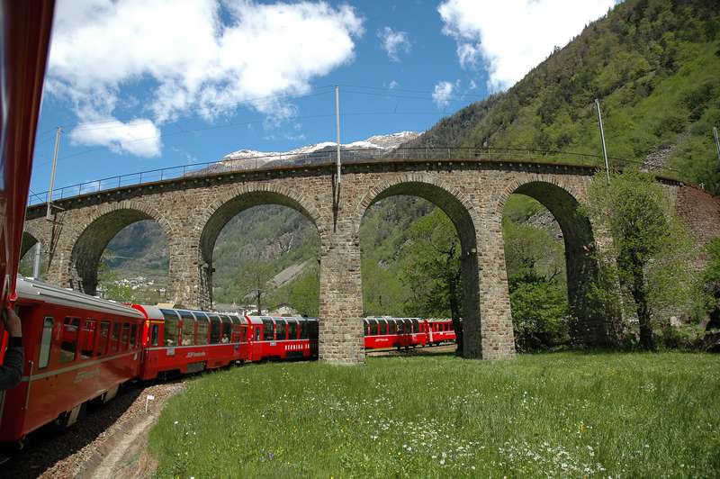 Brusio Kreisviadukt