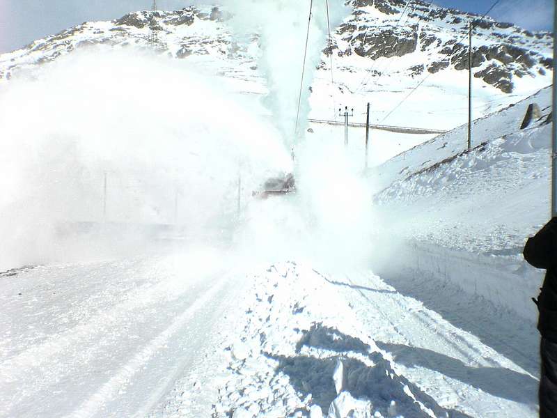 Endlich ein bischen Schnee