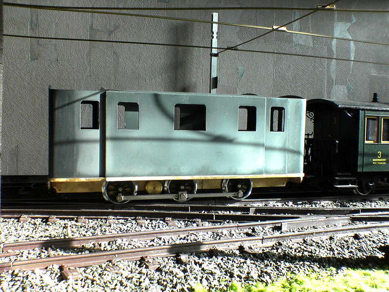 HGe 3/3 Kasten-Rohbau