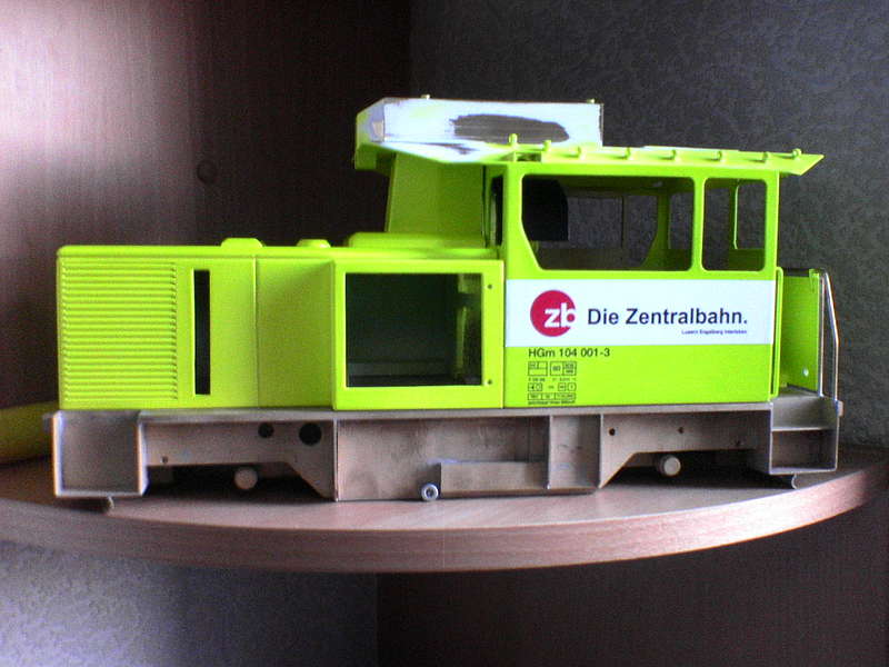 HGm 2/2 mit Folie