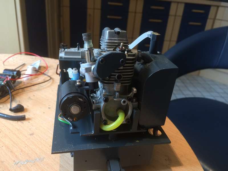Tm 2/2 92 Motor montiert