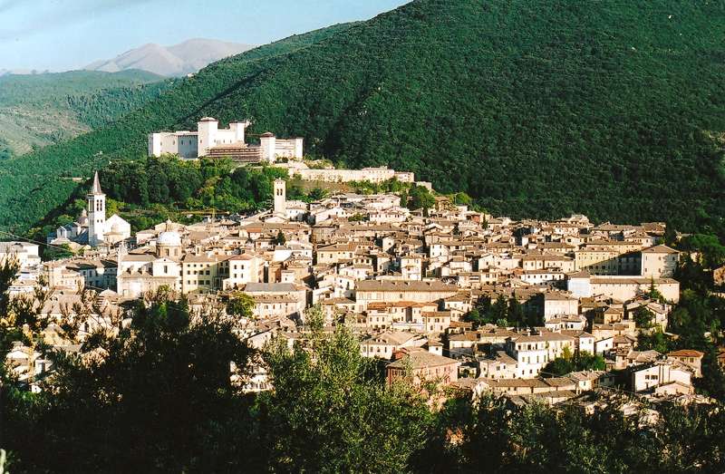 Ausgangspunkt der Bahn Spoleto - Norcia