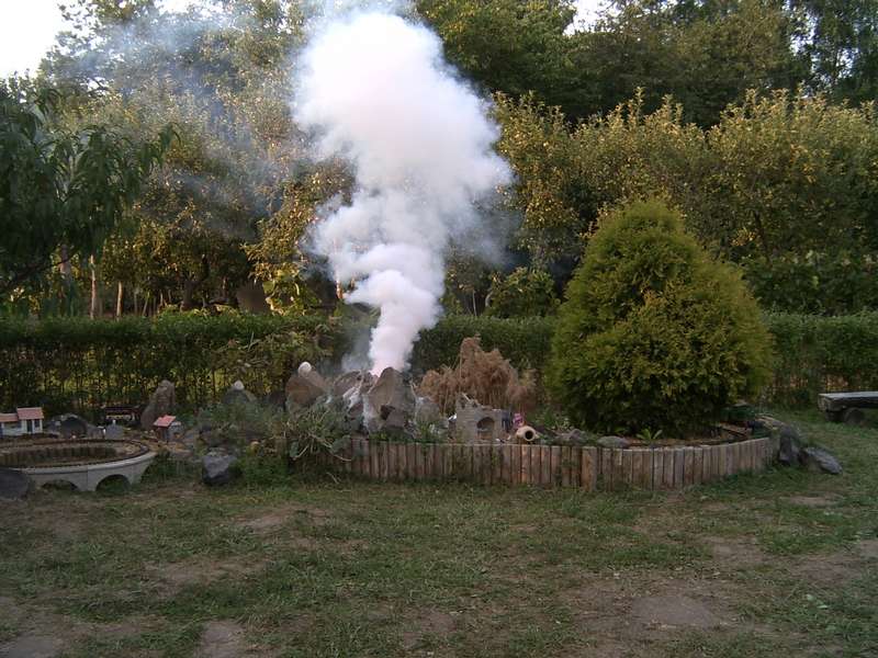 Explosionsartige Eruption