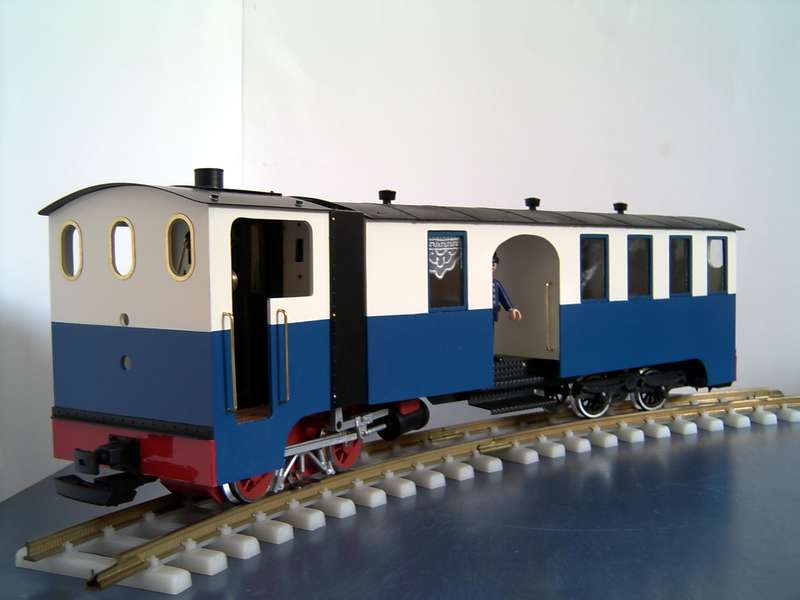 Dampftriebwagen fast fertig