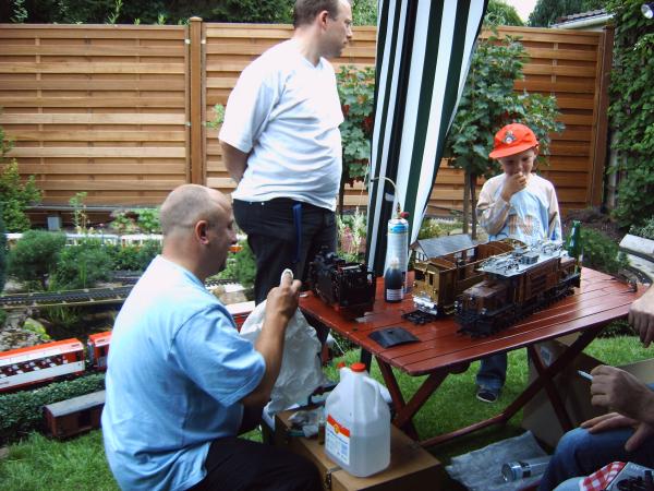 Schrauber at work