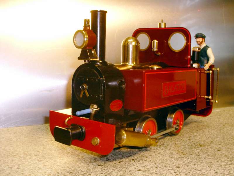 Open Cab life steam Lokomotive BALATON