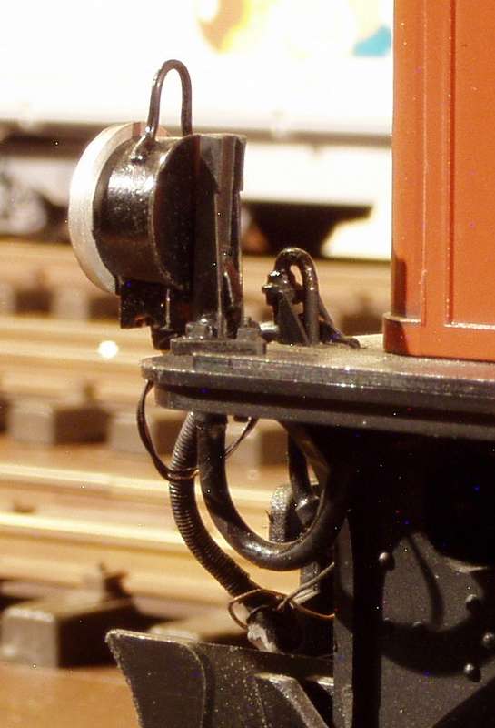 Lampe von hinten