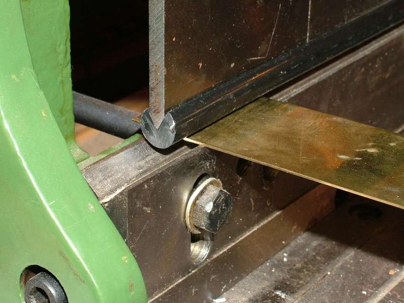 Rundbiegen von Blech mit der Gesenkbiege