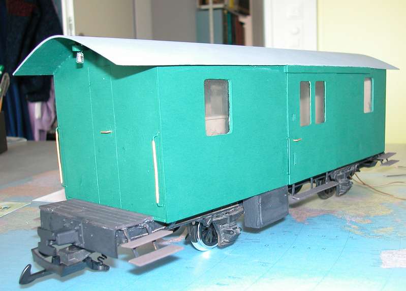 Nun ist der Wagen fast fertig