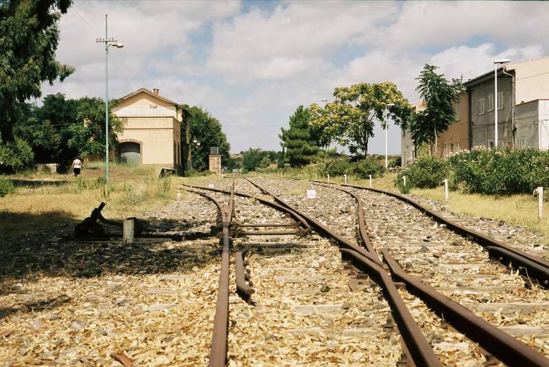 Bahnhofsgelände in Tresnuraghes
