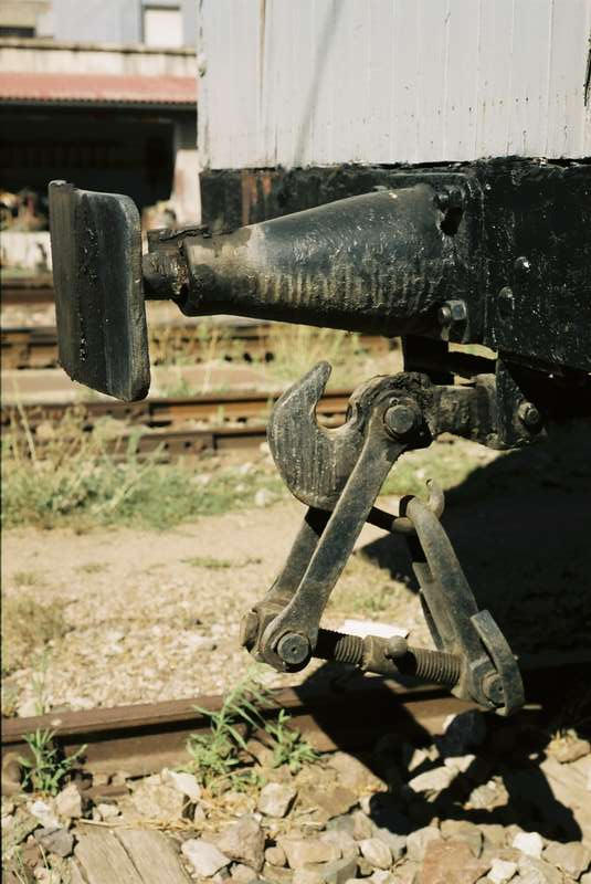 Lenzkupplung an Güterwagen