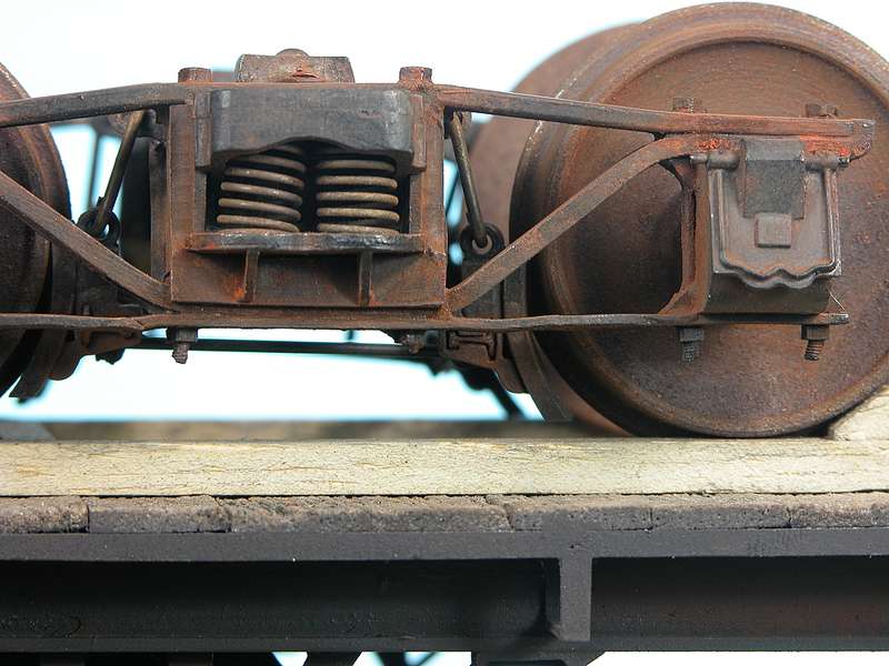 Flachwagen von Gecomodel mit Beladung