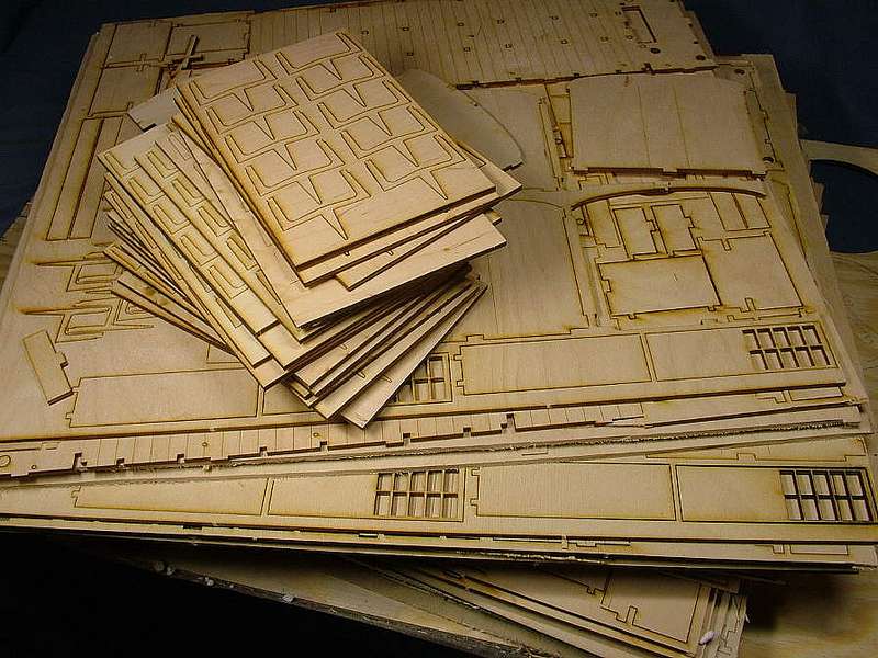 Holz, viel Holz