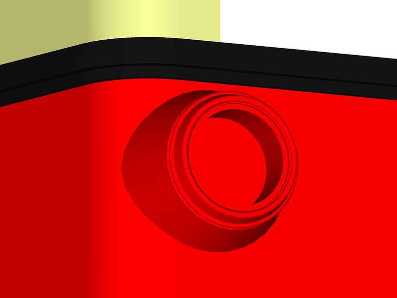 Detail 0,4mm versetzt