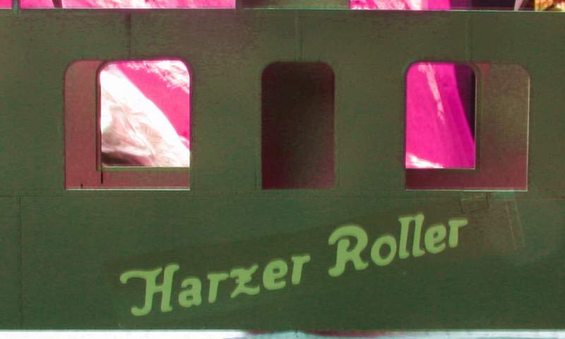 Roller-Schriftzug