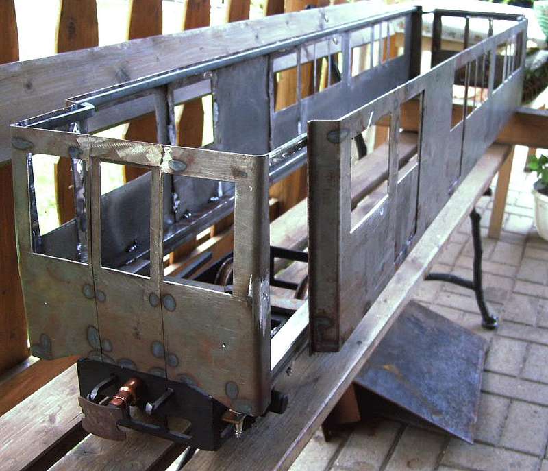 Wagenkasten verschweißt