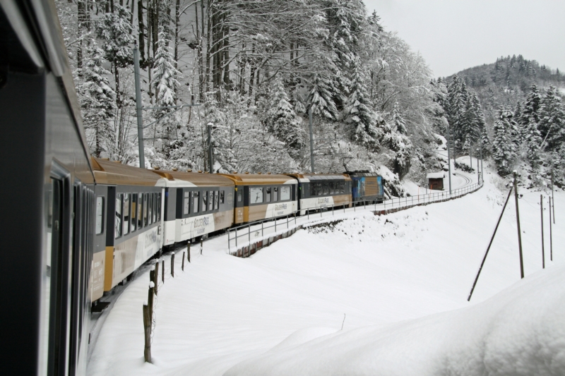 Panoramic Express im Schnee