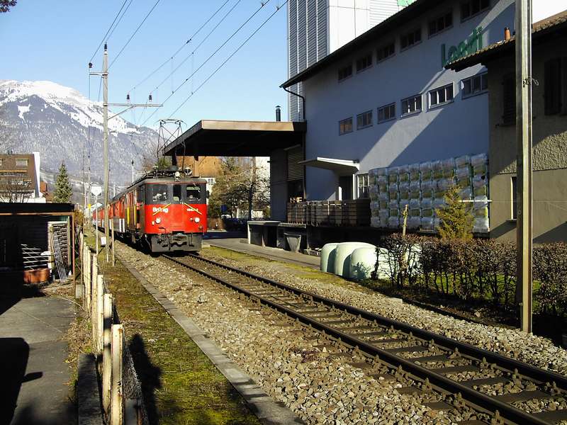 Einfahrt in Sarnen