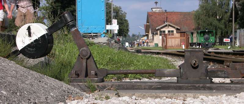 1000mm Weiche in Prien