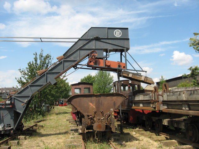 Museumsfeldbahn Leipzig-Lindenau 800 mm  Eimerkettenbagger