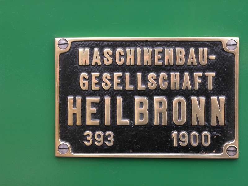 Lok 1, Heilbronn, 1900