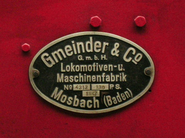 Lok D5, Gmeinder, HF130 C, 1947