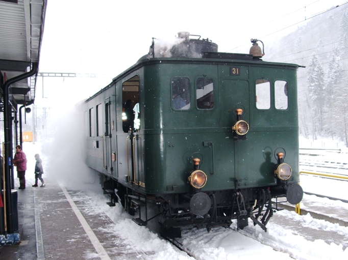 Dampftriebwagen CZm 1/2 31