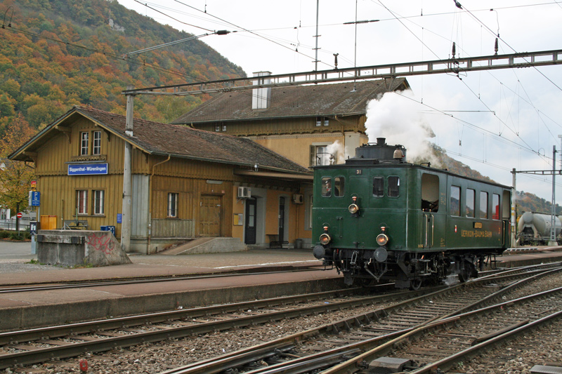 Dampftriebwagen CZm 1/2 31