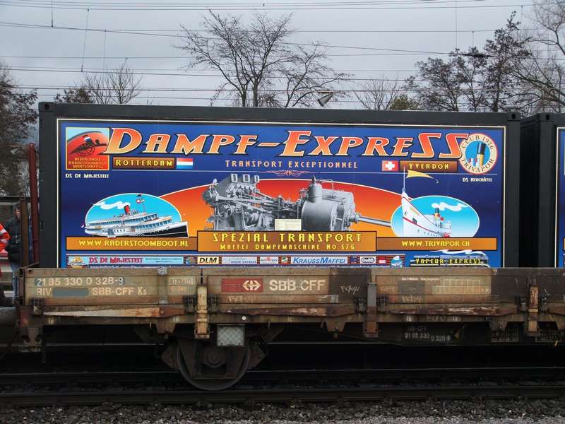 Dampfmaschine der &quot;Neuchatel&quot;