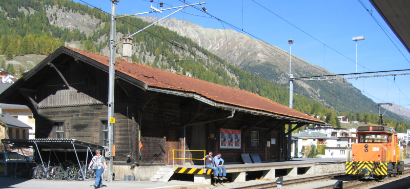Güterschuppen Samaden