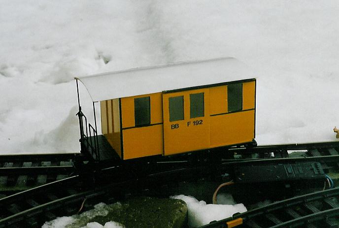 Berninabahn Gepäckwagen F 192