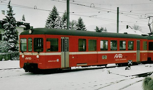 Wynen- und Suhrentalbahn Steuerwagen BDt