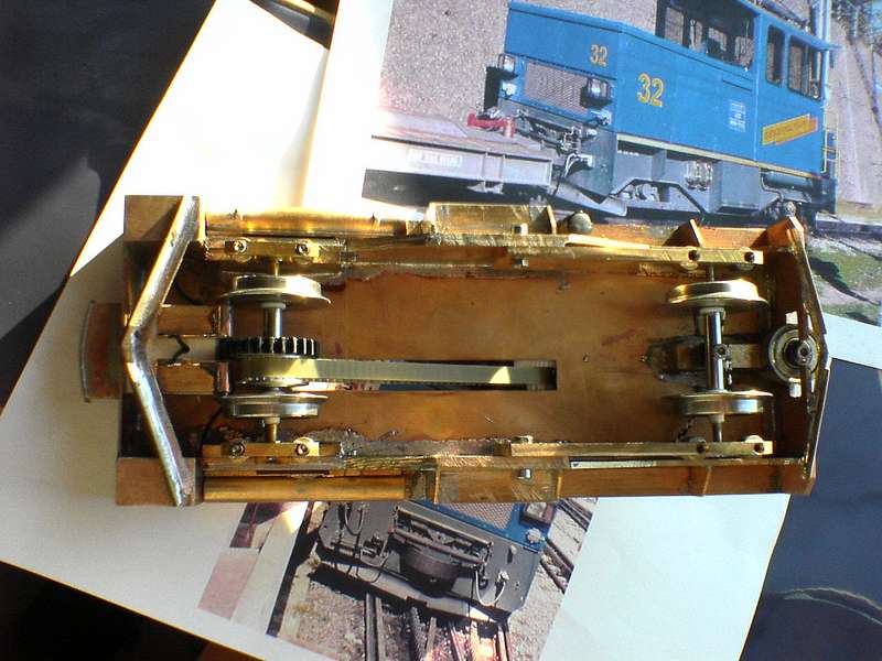 Rahmen mit Antrieb He 2/2 32