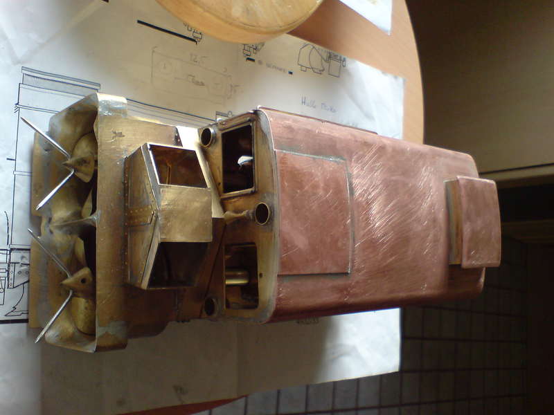 Xrote 50 im Bau von oben