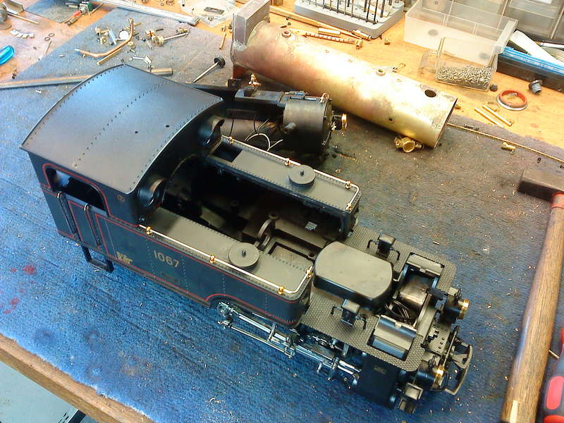 SBB HG 3/3 Kesselanpassung