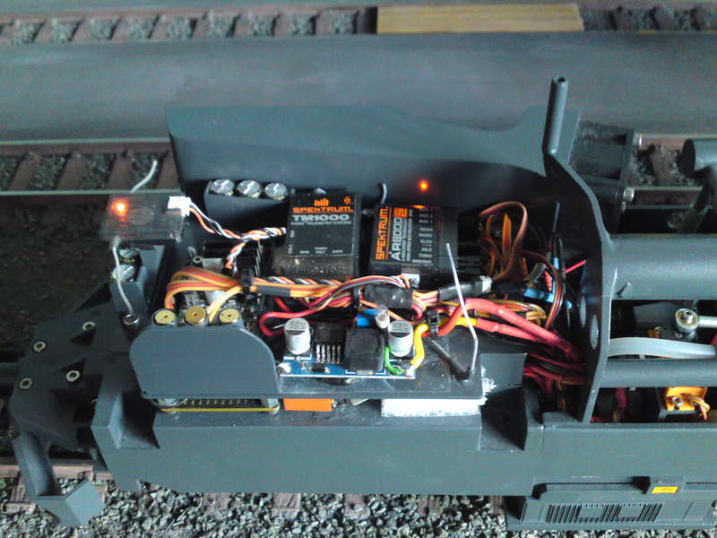 RhB Gem Chassis fertig Elektronik