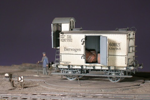 Bierwagen nach Blatt 422 der K.Bay-Sts.B. (H0)