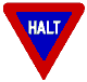 Halt - Vorfahrt beachten!