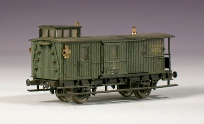 Bayerischer Regelspur-Packwagen