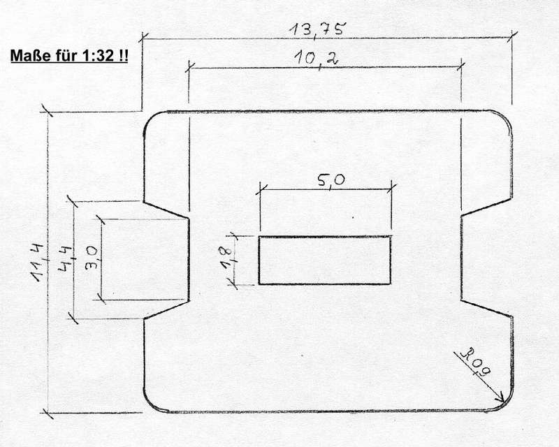 Köf Mittelpuffer 1:32