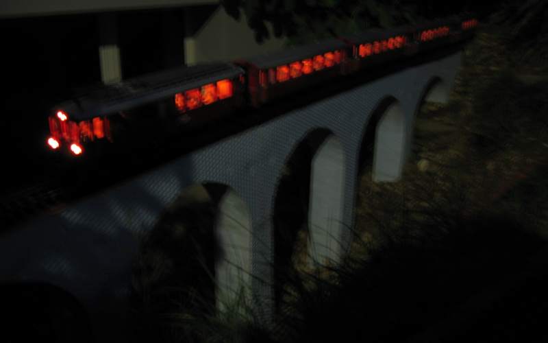 Viadukt Nacht