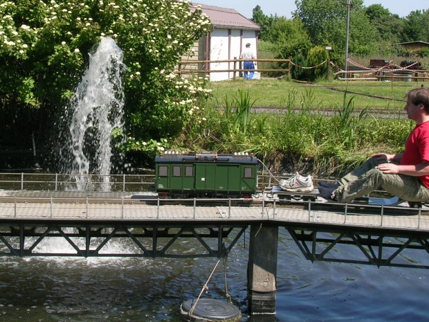 Entspannte Großbahn