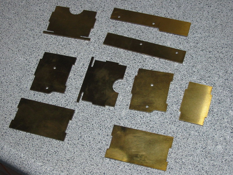 HG 3/4 Motorhalter gelasert