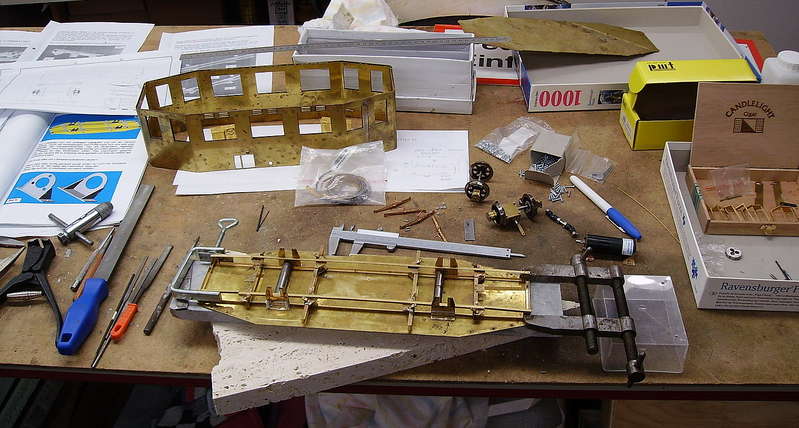 Rahmen T1 Bausatzt der Buntbahner